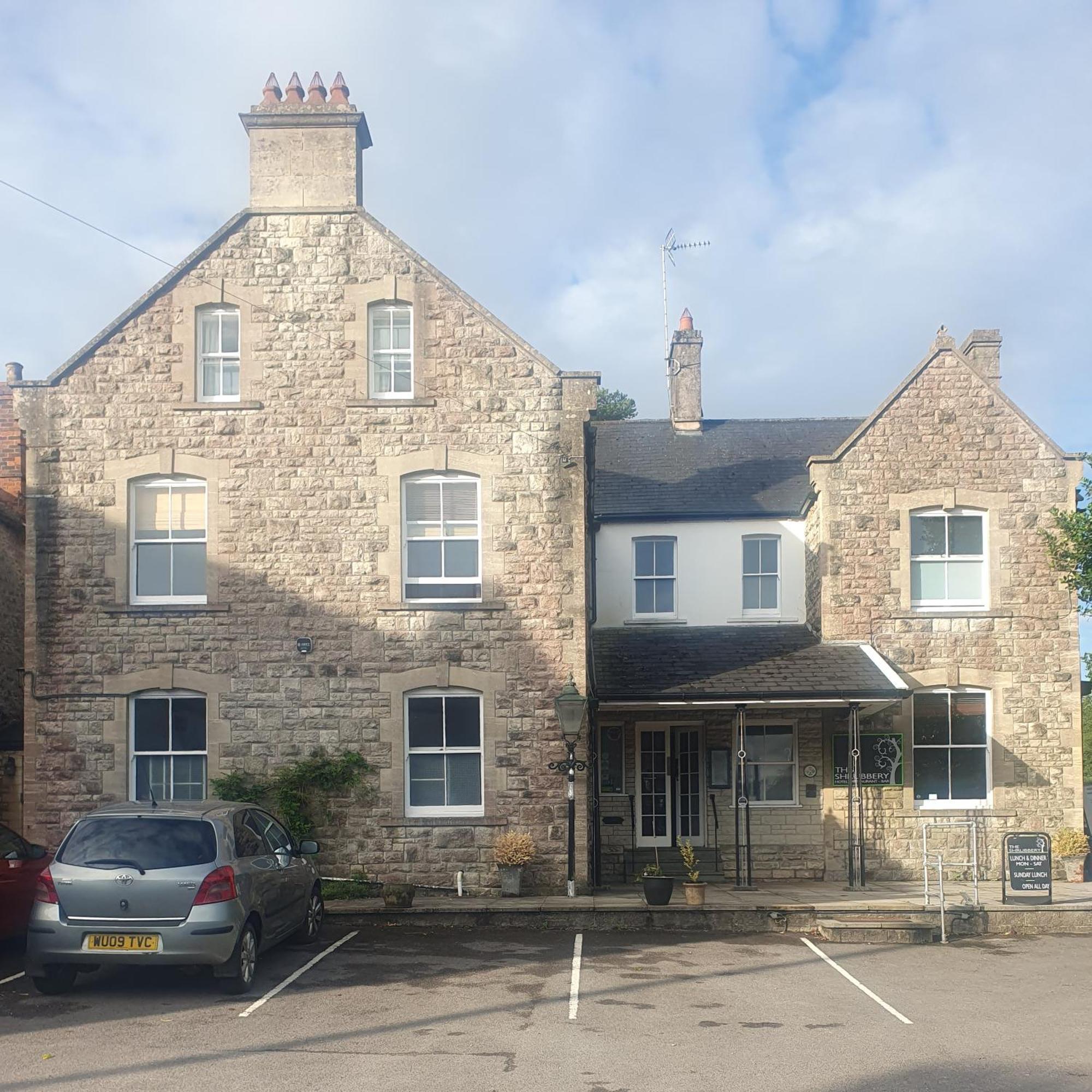 The Shrubbery Hotel Shepton Mallet Exterior foto